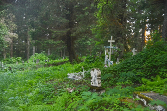 the Russian Orthodox Cemetery